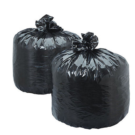 Heritage Linear Low-Density Can Liners, 16 gal, 0.35 mil, 24" x 32", Black, 500/Carton (H4832RK)