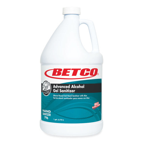 Advanced Gel Hand Sanitizer, 1 gal Bottle, Light Fresh Scent, 4/Carton (7960400)