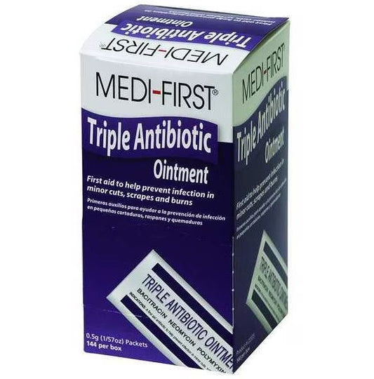 Triple Antibiotic Ointment, 0.03 oz, PK144 (G2409705)