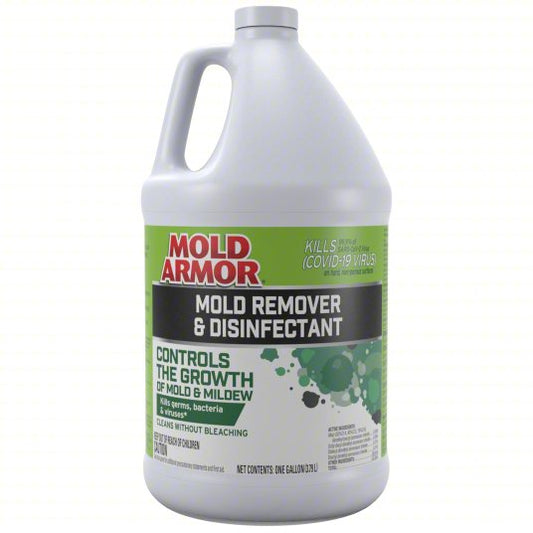 Mold and Mildew Disinfectant: Jug, 1 gal Container Size, Ready to Use, Liquid (40CP08)