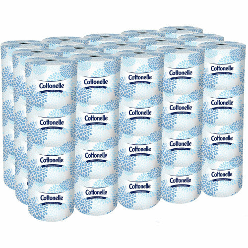 Cottonelle 2-Ply Bathroom Tissue for Business, Septic Safe, White, 450 Sheets/Roll, 60 Rolls/Carton (17713)