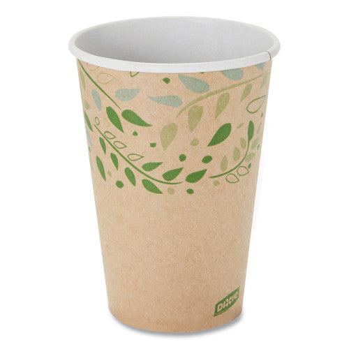 Dixie EcoSmart Recycled Hot/Cold Cups, 16 oz, Kraft Paper, 1,000/Carton (2346R)