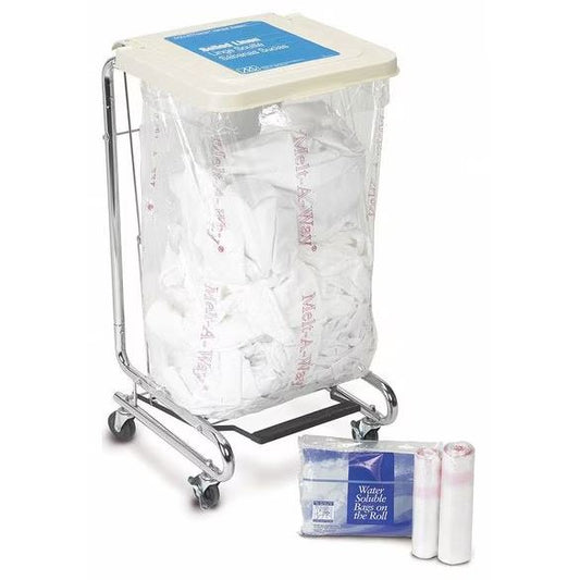 Water Soluble Bag, 19x22", Clear, PK100 (G5660693)