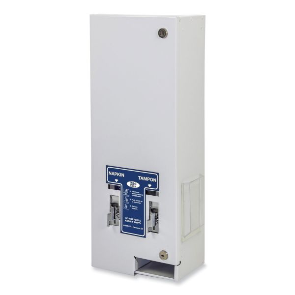 Hospital Specialty Dual Sanitary Napkin/Tampon Dispenser