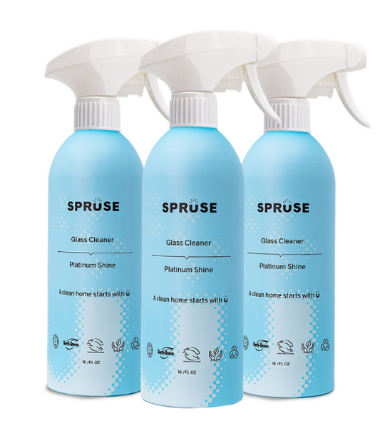 SPRUSE Glass Cleaner, 16 Fl/Oz, Plant based, 12/CS (SPRSGA16)