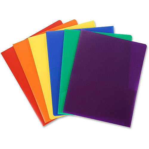 Business Source Letter Portfolio 8 1/2" x 11" - 30 Sheets Capacity - 2 Pocket(s) - Blue - 1 Each (BSN20880)