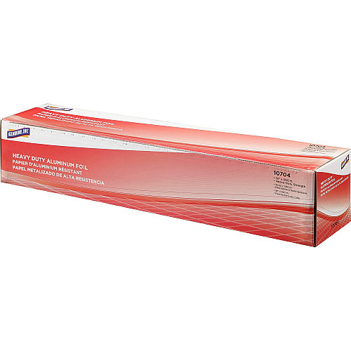 Genuine Joe Heavy-duty Aluminum Foil 18" Width x 500 ft Length - Heavy Duty, Sturdy, Dispenser, Pliable - Aluminum - Silver - 1 Each (GJO10704)