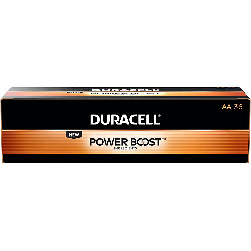 Duracell Coppertop Alkaline AA Battery 36-Packs For Multipurpose - AA - 36/Pack - 4 / Carton (DURAACTBULK36CT)