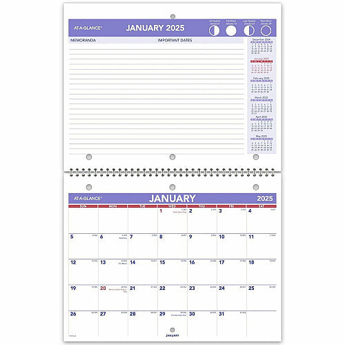 At-A-Glance Desk Wall Calendar (AAGPM17028)