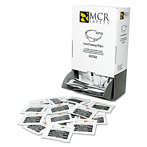 MCR Safety Lens Cleaning Towelettes, 100/Box (CRWLCT)