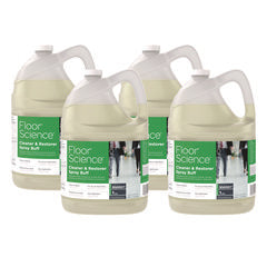 DIVERSY Floor Science Cleaner/Restorer Spray Buff, Citrus Scent, 1 gal Bottle, 4/Carton 4GAL/CS (DVOCBD540458)