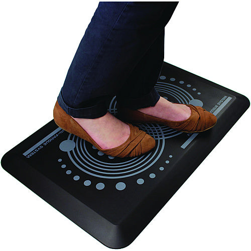 Floortex AFS-TEX 2000 Anti-Fatigue Mat, 20 x 32, Black (FLRFCA22032BK)