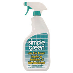 SIMPLE GREEN Lime Scale Remover, Wintergreen, 32 oz Spray Bottle, 12/Carton 12/CS (SMP50032)