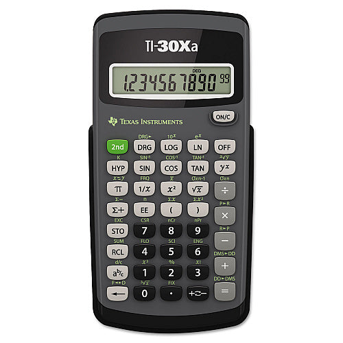 Texas Instruments TI-30Xa Scientific Calculator, 10-Digit LCD (TEXTI30XA)