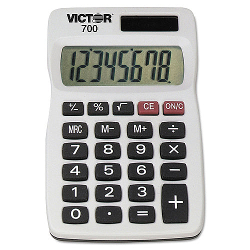 Victor 700 Pocket Calculator, 8-Digit LCD (VCT700)