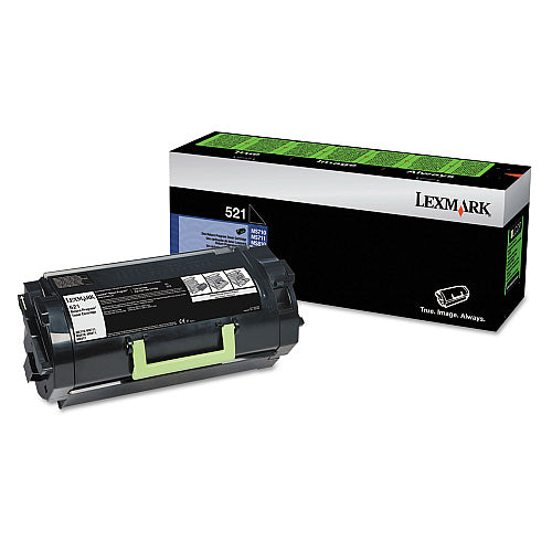 Lexmark 52D1000 Toner, 6,000 Page-Yield, Black (LEX52D1000)