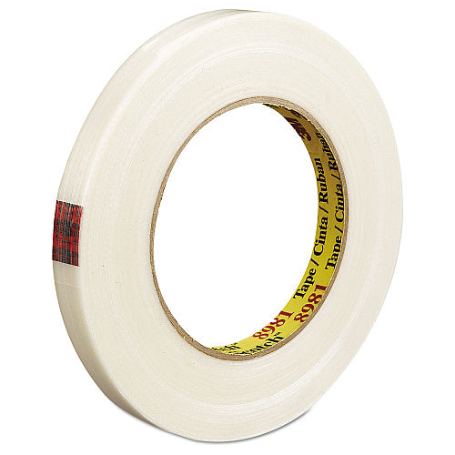 Scotch Filament Tape 898, 3" Core, 24 mm x 55 m, Clear (MMM89811)