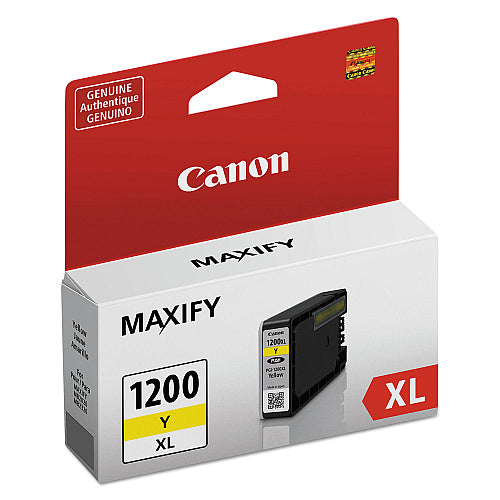 Canon (PGI-1200XL) High-Yield Ink, 935 Page-Yield, Yellow (CNM9198B001)