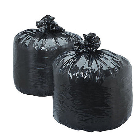 Boardwalk Low-Density Can Liners, 16 gal, 0.35 mil, 24" x 32", Black, 150/CS (BWK510)