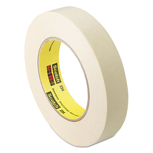 Scotch General Purpose Masking Tape 234, 3" Core, 24 mm x 55 m, Tan (MMM2341)