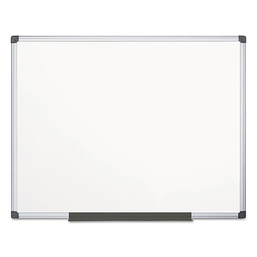 MasterVision Value Lacquered Steel Magnetic Dry Erase Board, 72 x 48, White Surface, Silver Aluminum Frame (MA2707170)