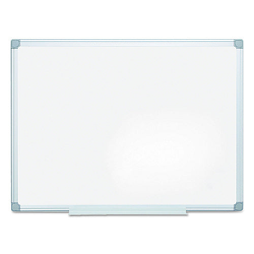 Easy-Clean Dry Erase Board, 48 x 36, White Surface, Silver Aluminum Frame (MA0500790)