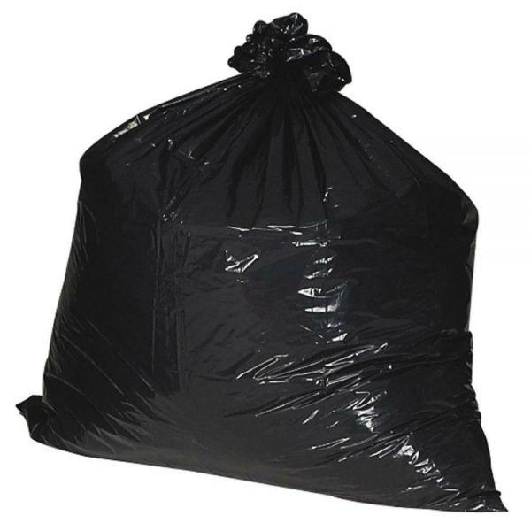 Boardwalk Low-Density Can Liners, 33 gal, 1.2 mil, 33 x 39, Black, 100/Carton (BWK516)