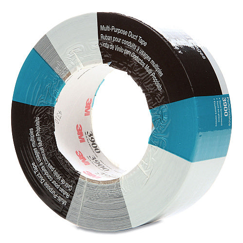 3M 3900 Multi-Purpose Duct Tape, 3" Core, 48 mm x 54.8 m, Silver (MMM3900)
