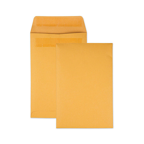 Quality Park Redi-Seal Catalog Envelope, #1 3/4, Cheese Blade Flap, Redi-Seal Adhesive Closure, 6.5 x 9.5, Brown Kraft, 250/Box (QUA43362)
