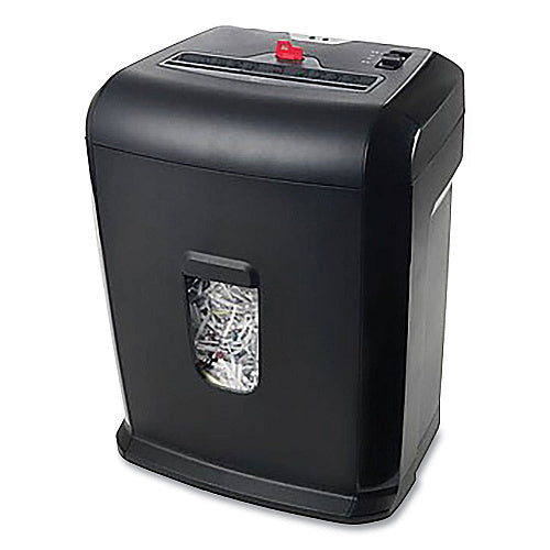 Cross-Cut Shredder with Lockout Key, 10 Manual Sheet Capacity (UNV48110)