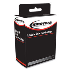 Innovera Remanufactured Black High-Yield Ink, Replacement for 62XL (C2P05AN), 600 Page-Yield (IVR62XLB)
