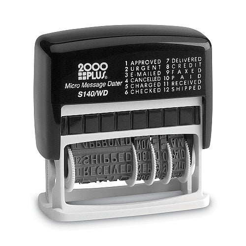 2000 PLUS Micro Message Dater, Self-Inking (COS011090)