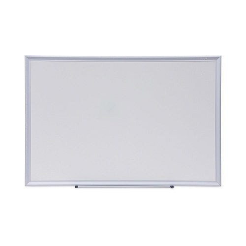 Universal Deluxe Melamine Dry Erase Board, 36 x 24, Melamine White Surface, Silver Aluminum Frame (UNV44624)