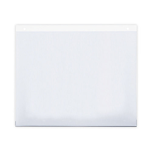 Universal Wall Mount Sign Holder, 11 x 8.5, Horizontal, Clear, Each (UNV76883)