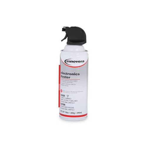 Innovera® Compressed Air Duster Cleaner, 10 oz Can, (IVR10012)