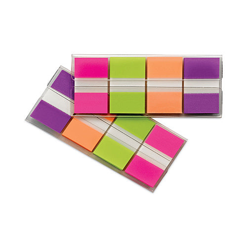 Post-it Page Flags in Portable Dispenser, Bright, 160 Flags/Dispenser (MMM680PGOP2)