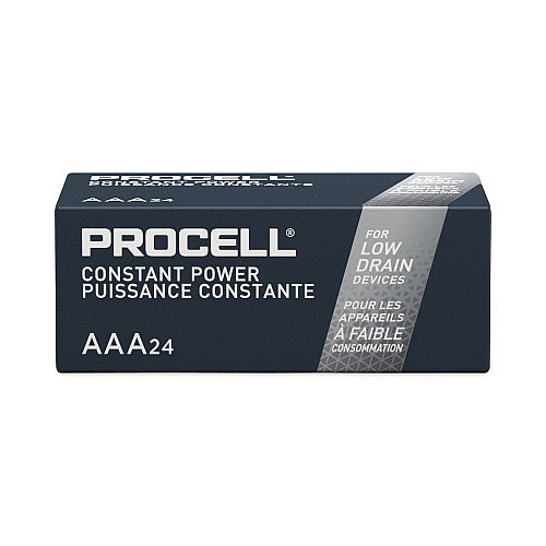 Procell Professional Alkaline AAA Batteries, 24/Box (DURPC2400BKD)