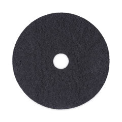 BOARDWALK Stripping Floor Pads, 20" Diameter, Black, 5/Carton 5/CS (BWK4020BLA)