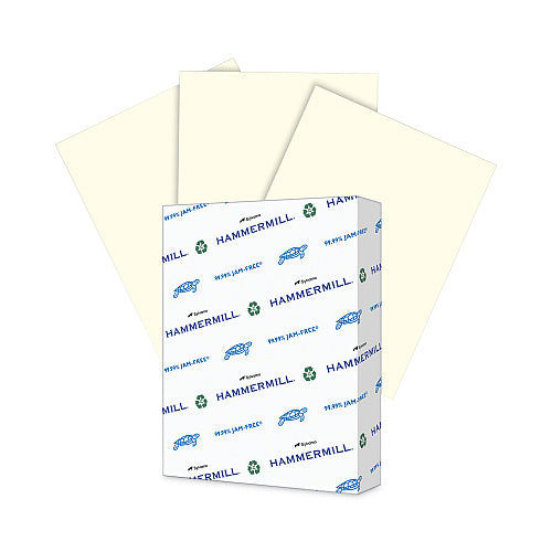 Hammermill Colors Print Paper, 20 lb Bond Weight, 8.5 x 11, Cream, 500/Ream (SPRSC70042)