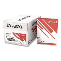 Universal® Copy Paper, 92 Bright, 20 lb Bond Weight, 8.5 x 11, 3-Hole (UNV21200)