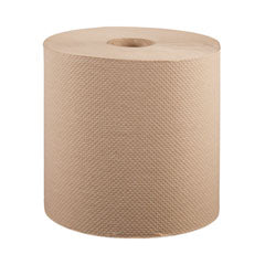 Windsoft Hardwound Roll Towels, 1-Ply, 8" x 800 ft, Natural, 6 Rolls/Carton (WIN12806)
