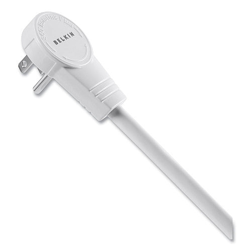 Belkin Home/Office Surge Protector with Rotating Plug, 6 AC Outlets, 8 ft Cord, 720 J, White (BLKBE10600008R)