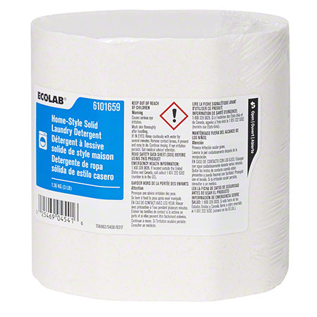 Ecolab® Home-Style Solid Laundry Detergent - 3 lb/4 CS. (EL-6102018)