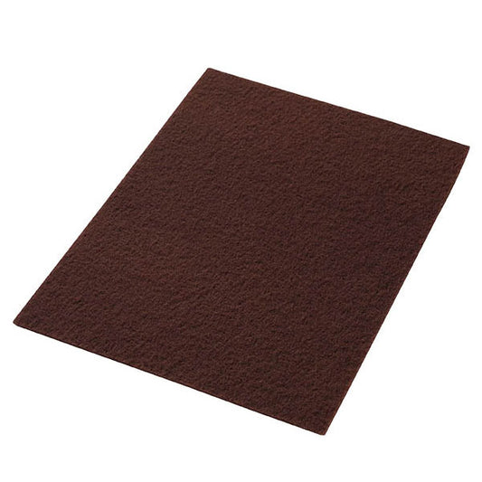 14" x 20" Maroon EcoPrep Chemical-Free Stripping Pad - 10 Pack