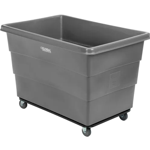 Poly Box Truck - Gray, 20 Bushels