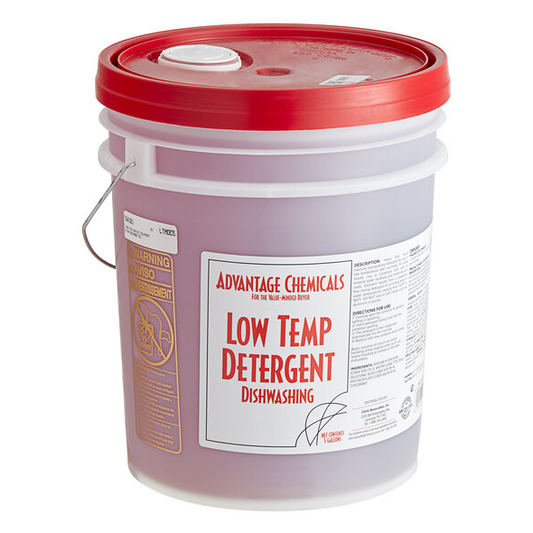 5 gallon / 640 oz. Low Temperature Concentrated Dish Washing Machine Detergent ( 146LOTDET5G)