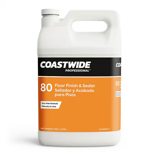 Coastwide Professional™ Floor Finish and Sealer 80, 3.78L, 4/Carton (CW080RU01-A)