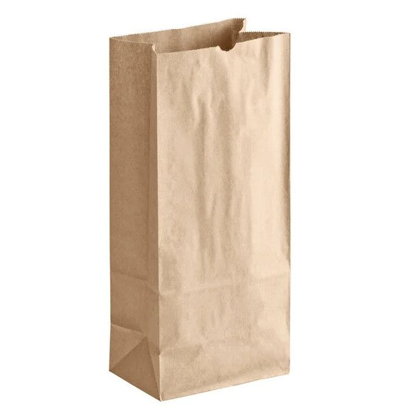 GENERAL Choice 10 lb. Natural Kraft Paper Bag - 500/Case (433BR10GC)