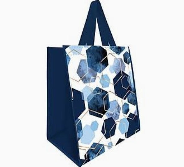 Mallory Renee Thought Pattern Reusable Shopping Bag, 16.5 x 14, Multicolor (R205-190-1)