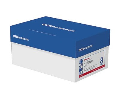 Multi-Use Printer Copy Paper, 8 Reams, White, Letter (8.5" x 11"), 4000 Sheets Per Case, 20 Lb, 94 Brightness (SPRSC70074)